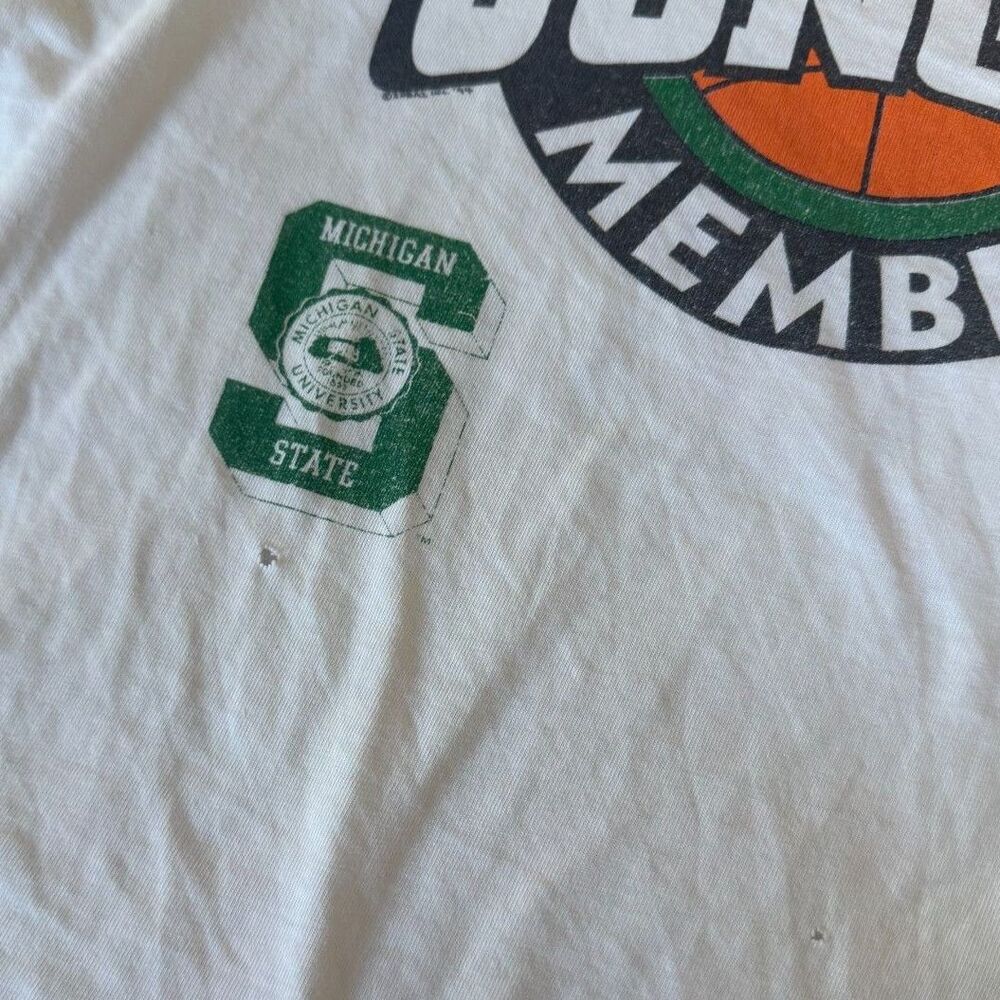 Vintage Michigan State Basketball Tee - Picture 4 of 8